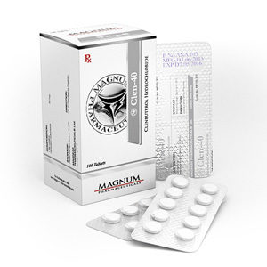 Magnum Clen-40 - buy Clenbuterol hydrochloride (Clen) in the online store | Price